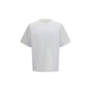 Sacai White Cotton Men's T-Shirt
